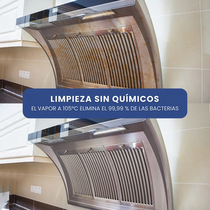 VaporixPro - Limpador desinfetante a vapor 10 em 1